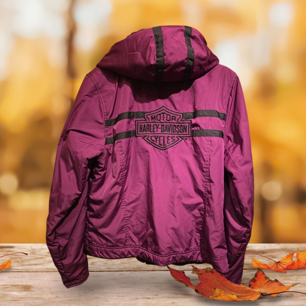 Harley Davidson Reversible Jacket - Picture 2 of 4